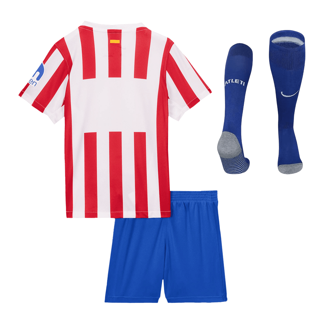 Kids Atletico Madrid Home Full Kit 2025/26