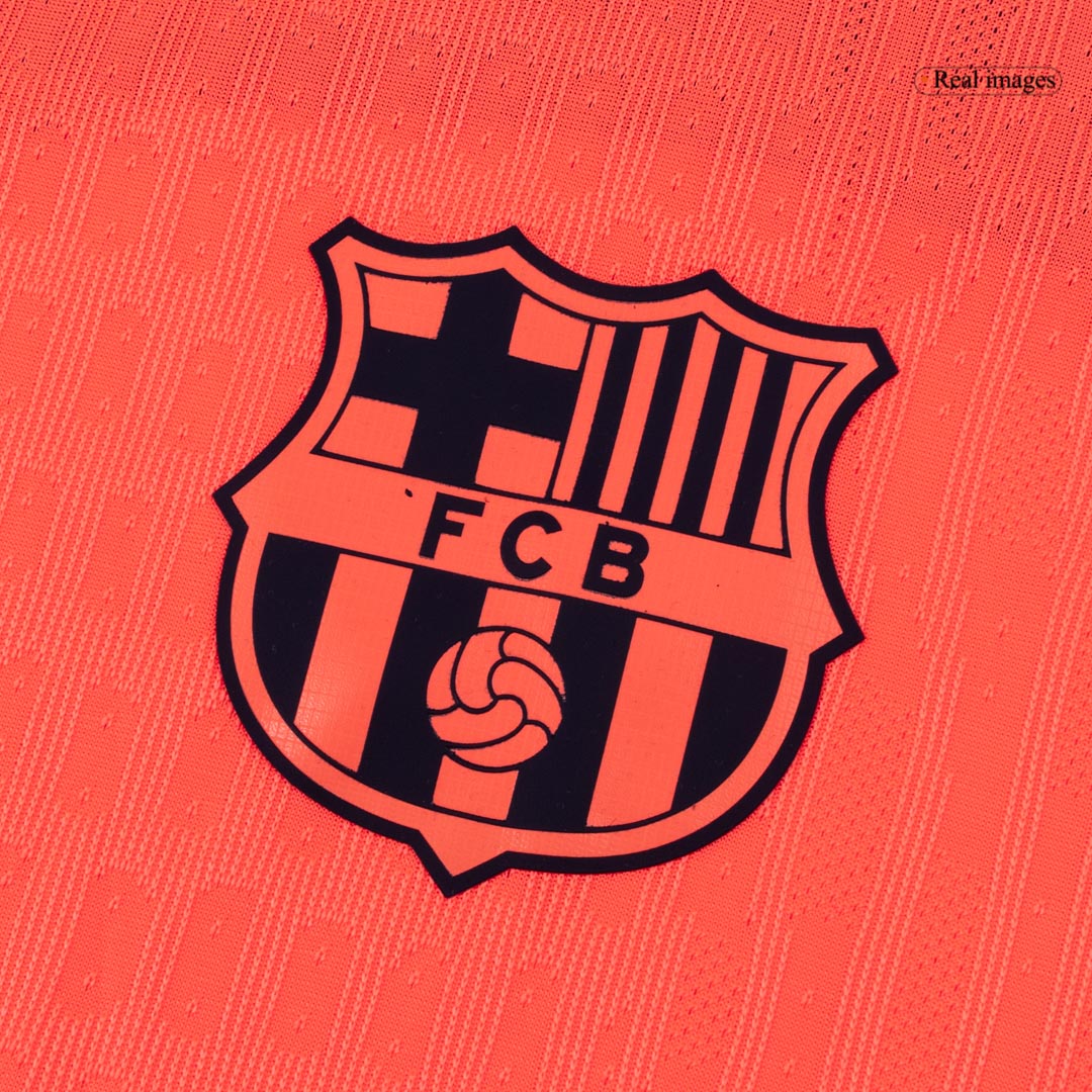 Mens Barcelona Third Jersey 2025/26 - Player Version (Slim Fit)