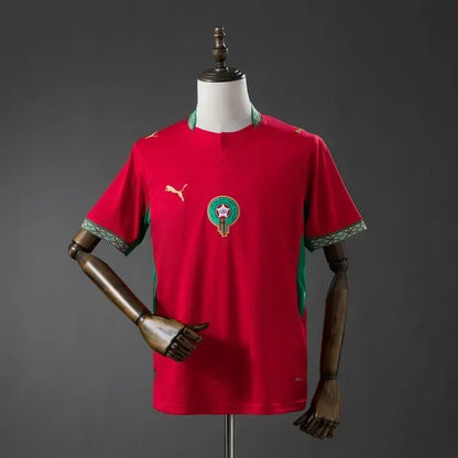 Morocco Home Jersey 2026 World Cup Football Kit Soccer Shirt