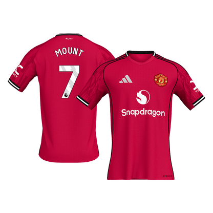 MOUNT #7 Mens Manchester United Home Jersey 2025/26 [PREMIUM]
