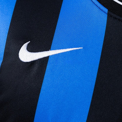 Inter Milan Jersey 2009-10 Home Retro Football Kit Long Sleeves