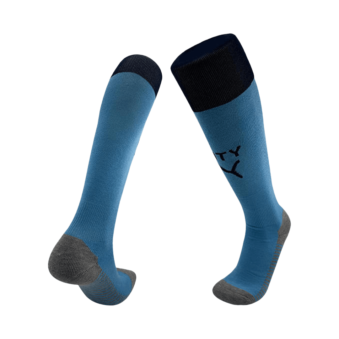 Kids Manchester City Home Socks 2025/26