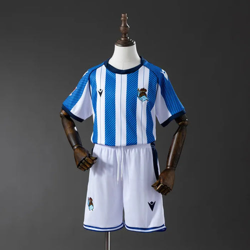 Kids Real Sociedad Jersey 2025/26 Home Football Kit