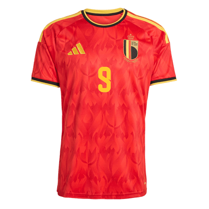 LUKAKU #9 Mens Belgium World Cup Home Jersey 2026