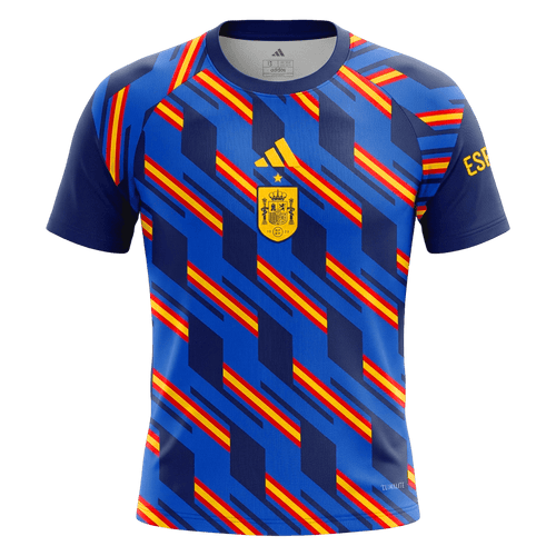 Mens Spain World Cup Pre-Match Jersey 2026