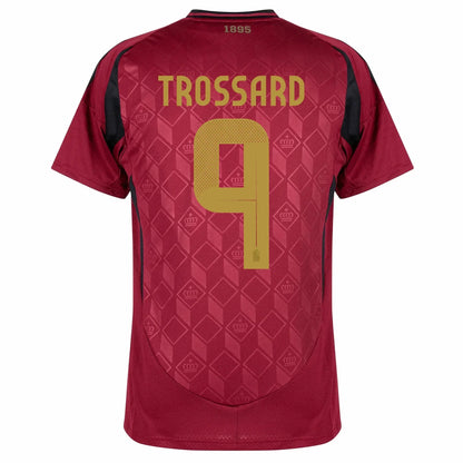 adidas 2024-25 Belgium Women's Stadium Home Jersey