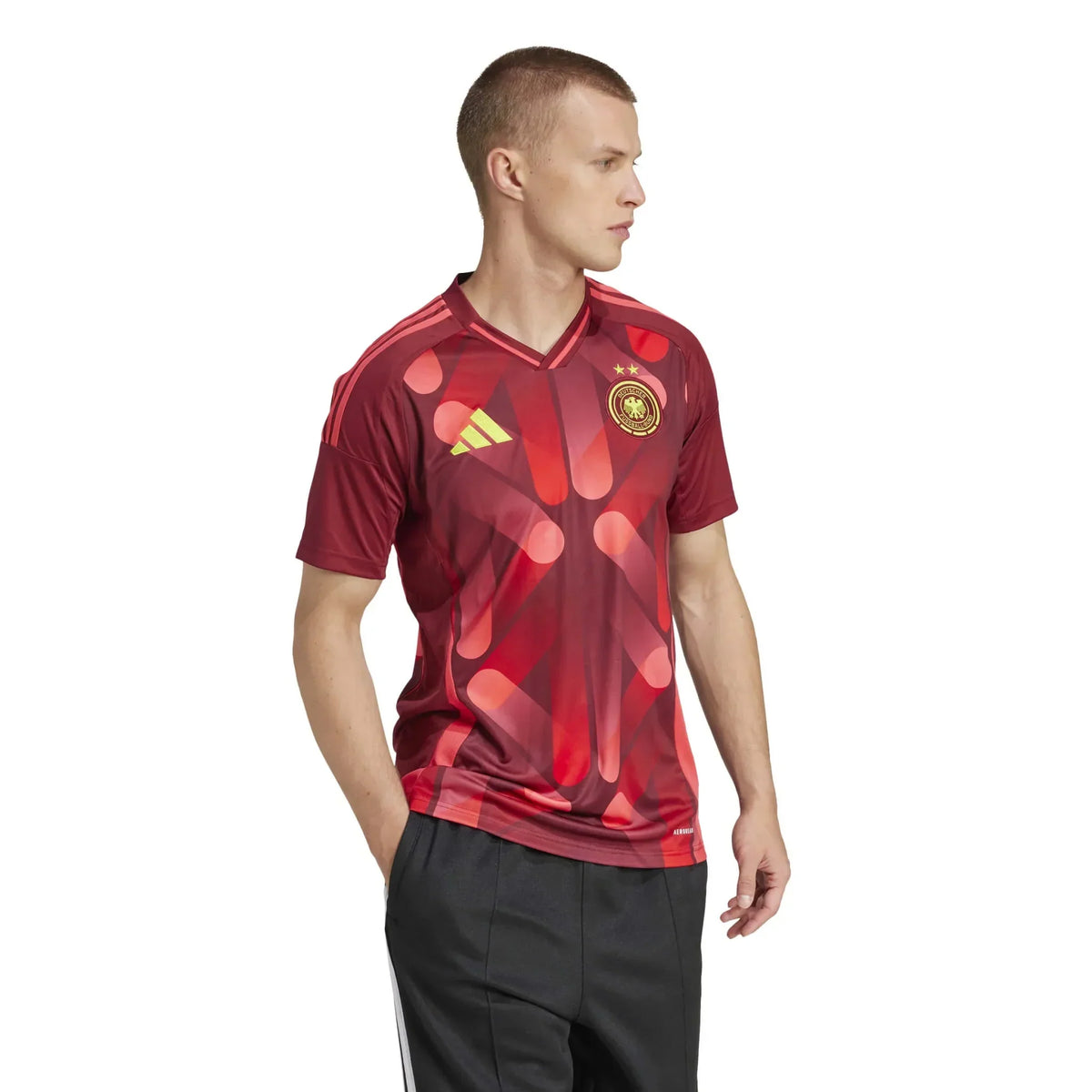 adidas 2025 Germany Women's (Men's Cut) Stadium Away Soccer Jersey