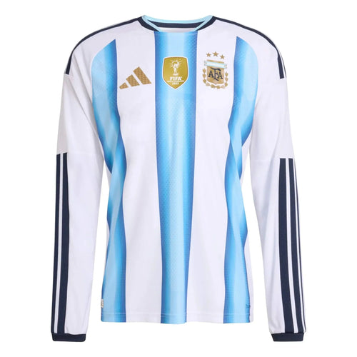 adidas 2026 Argentina Men's Authentic Home Long-Sleeve Soccer Jersey