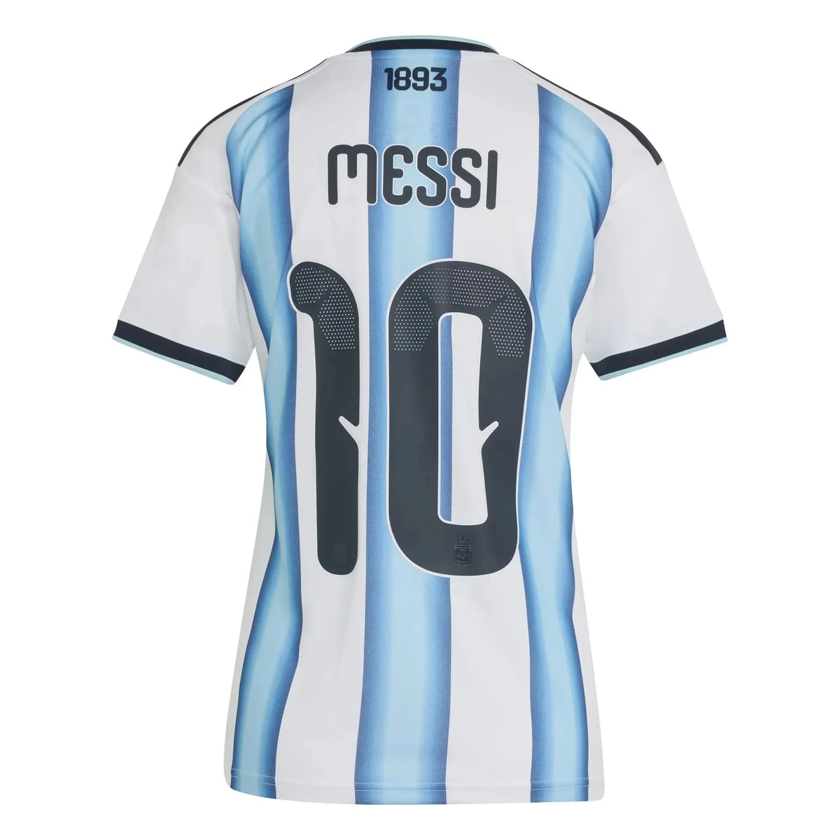 adidas 2026 Argentina Women's Stadium Home Messi #10 Soccer Jersey