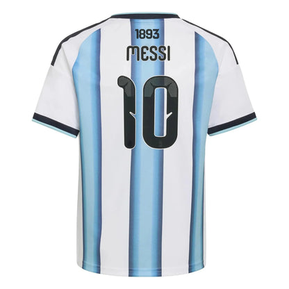 adidas 2026 Argentina Youth Stadium Home Messi #10 Soccer Jersey