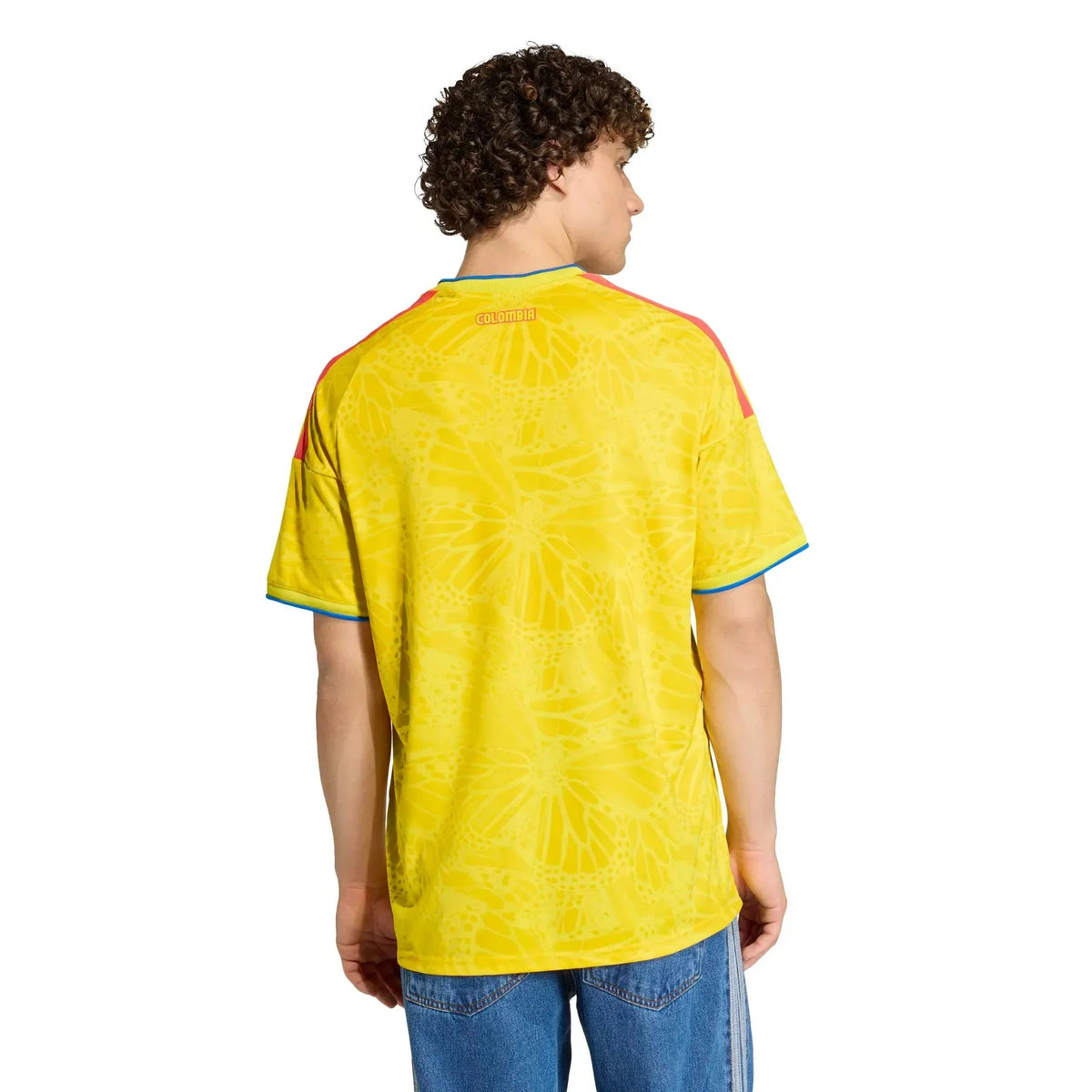 adidas 2026 Colombia Men's Stadium Home Soccer Jersey