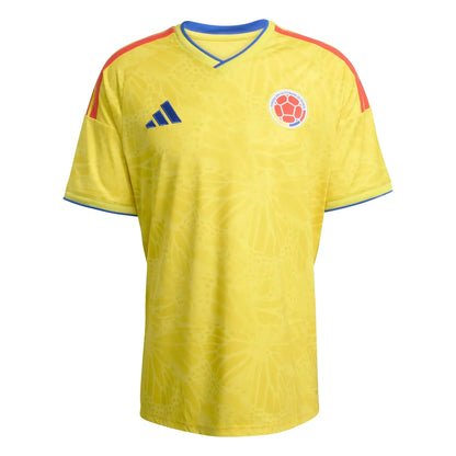 adidas 2026 Colombia Men's Stadium Home Soccer Jersey