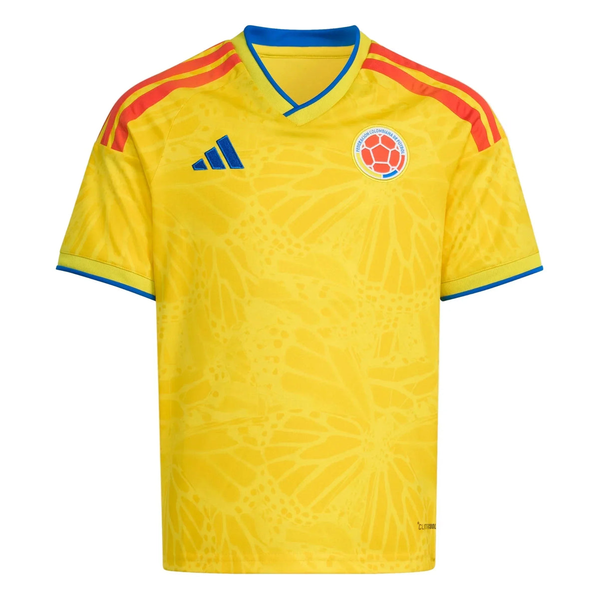 adidas 2026 Colombia Youth Stadium Home Soccer Jersey