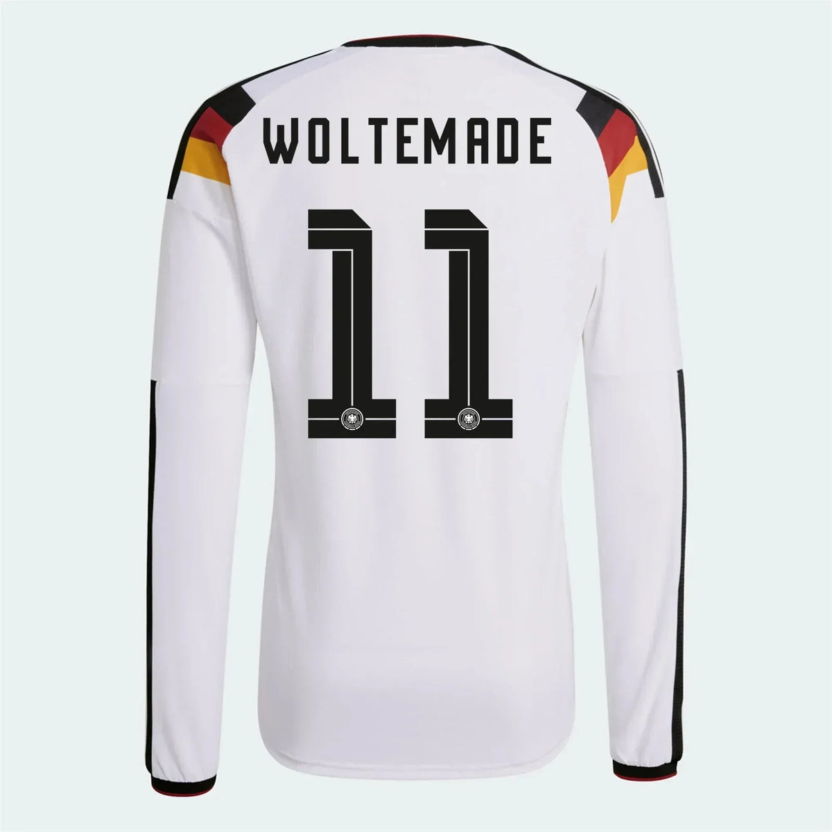 adidas 2026 Germany Men's Authentic Home Long-Sleeve Soccer Jersey