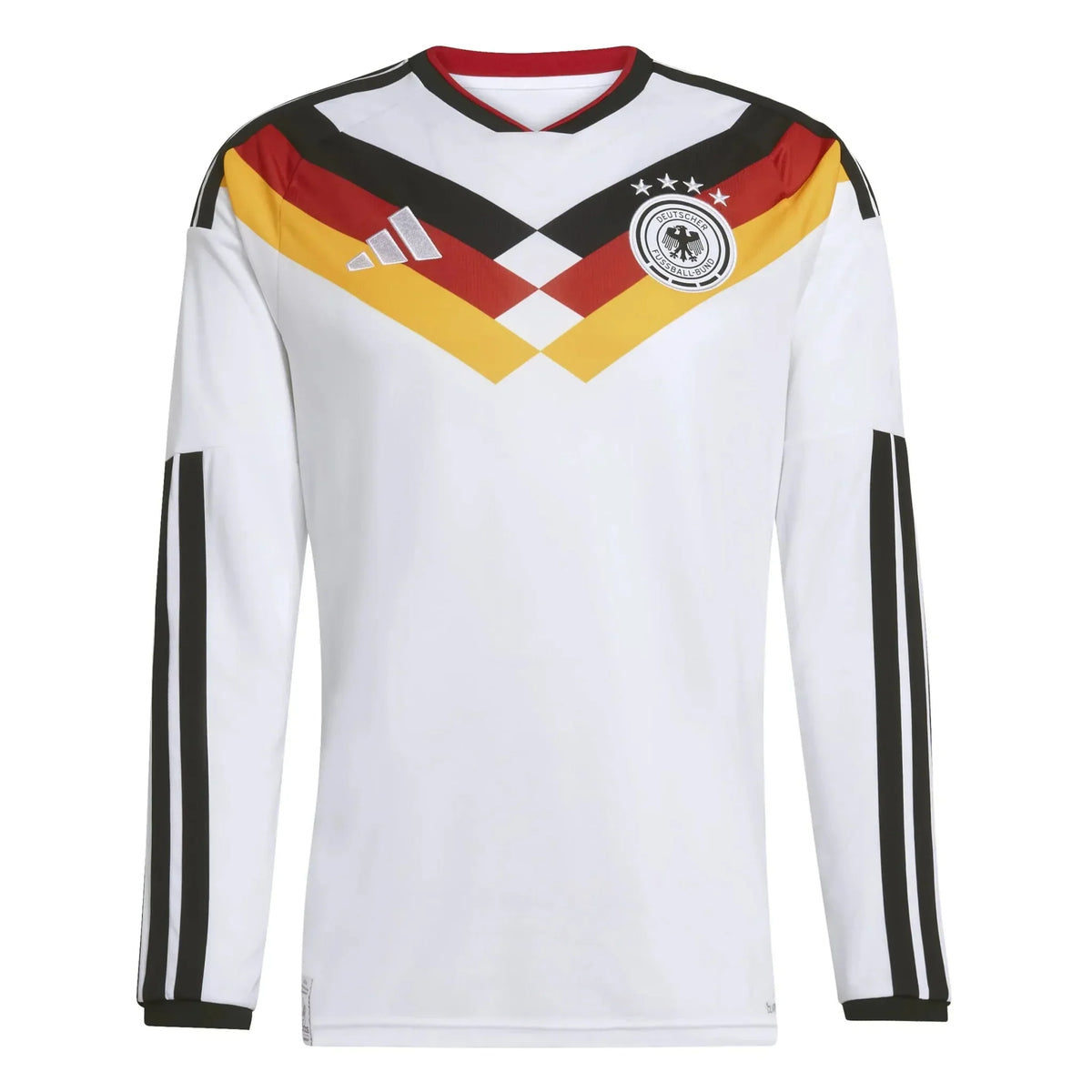 adidas 2026 Germany Men's Stadium Home Long-Sleeve Soccer Jersey