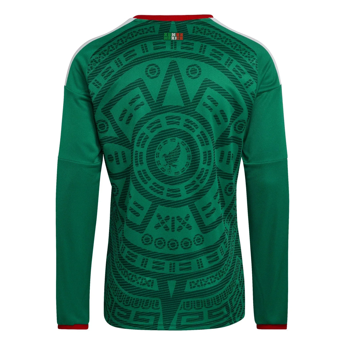 adidas 2026 Mexico Men's Stadium Home Long-Sleeve Soccer Jersey