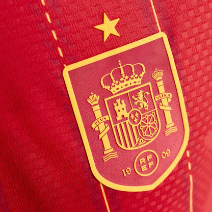 adidas 2026 Spain Men's Authentic Home Soccer Jersey