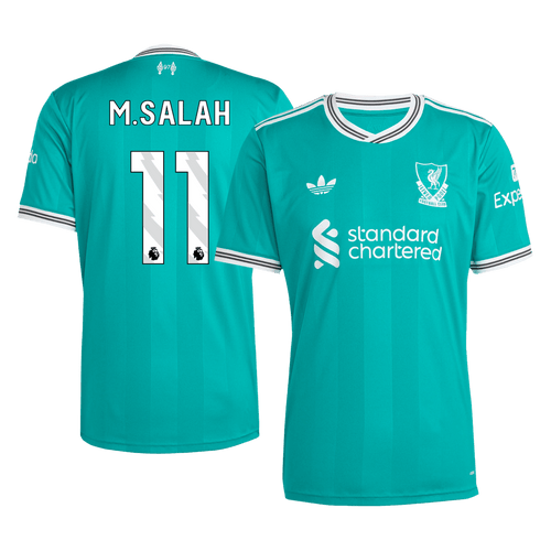 M.SALAH #11 Mens Liverpool Third Jersey 2025/26