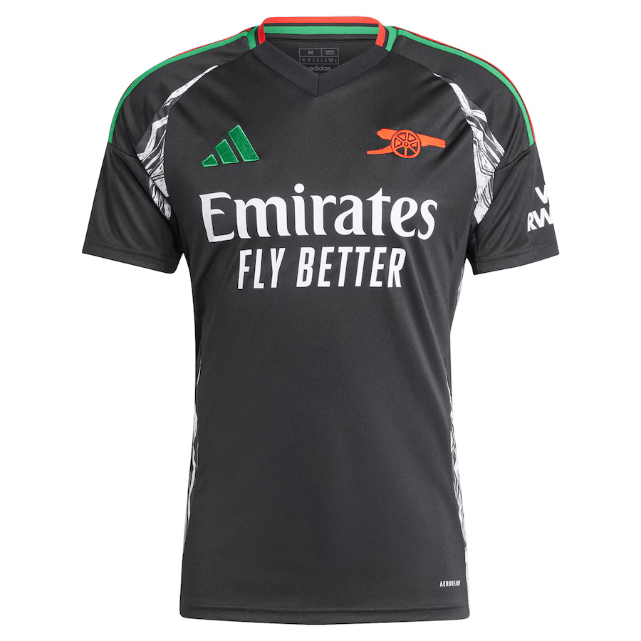#7 SAKA Camiseta Arsenal Visitante 2024/2025 - Black
