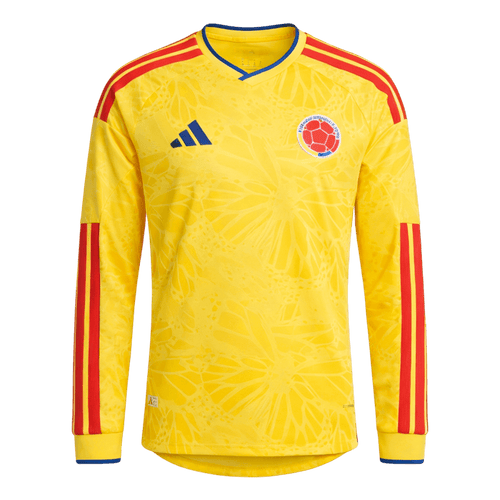 Mens Colombia World Cup Home Long Sleeve Jersey 2026