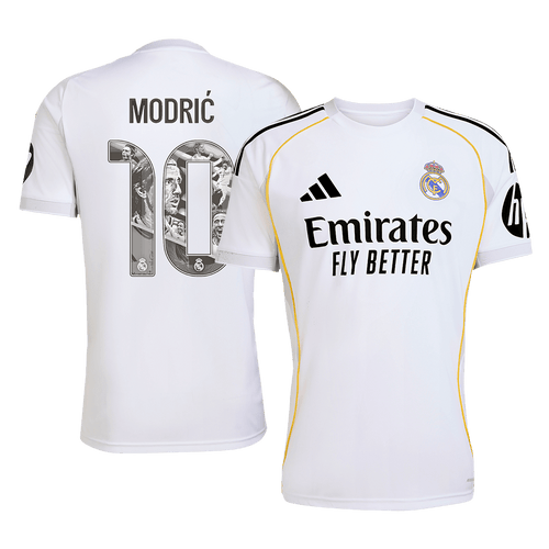 MODRIĆ Special #10 Mens Real Madrid Home Jersey 2025/26 [PREMIUM]