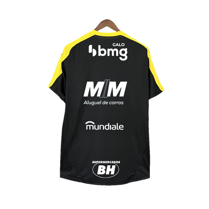 Atletico Mineiro 25/26 Training Jersey - All Sponsors - Black - Fan Version