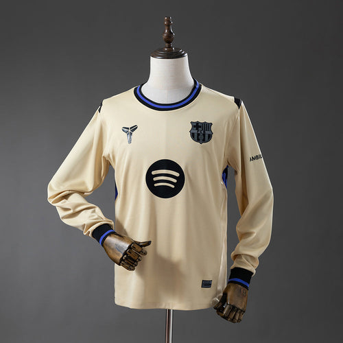 Barcelona Jersey 25/26 Away Football Kit Long Sleeves