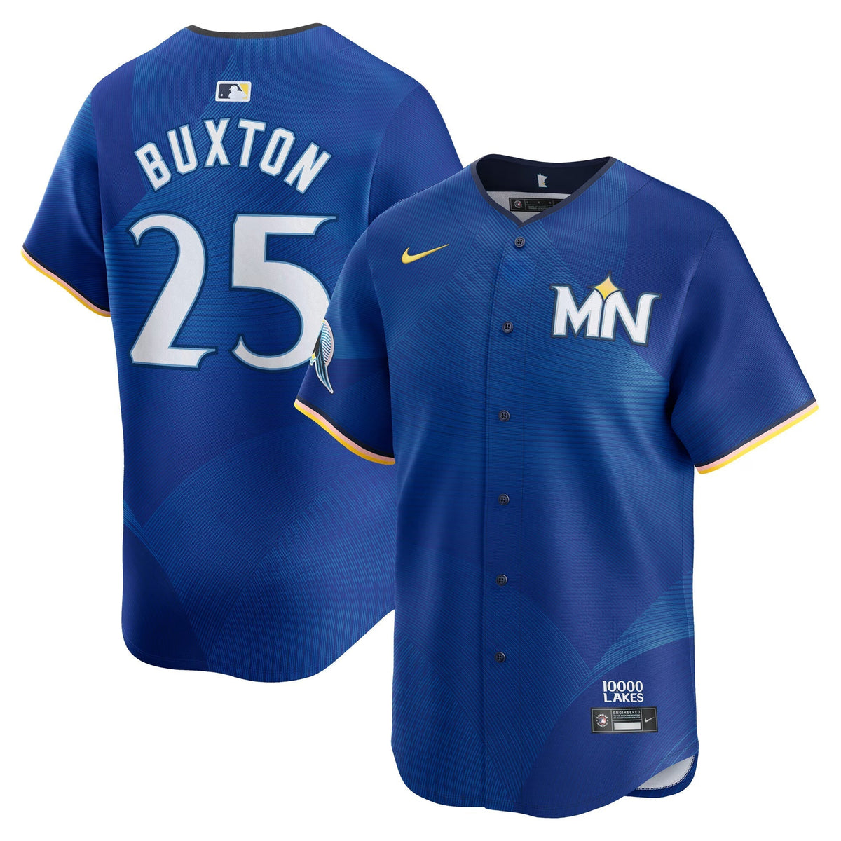 Byron Buxton Minnesota Twins City Connect Jersey - Royal Blue