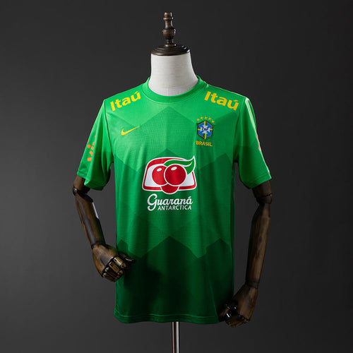 Brazil Jersey 2020 Training Green Retro Kit