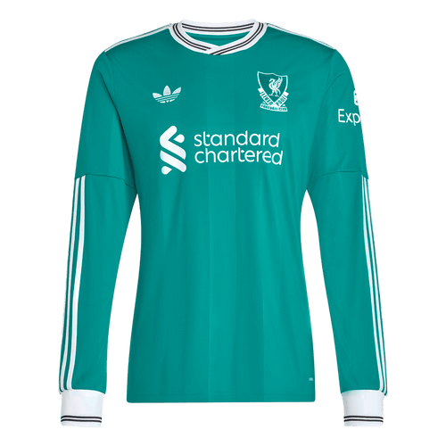 Mens Liverpool Third Long Sleeve Jersey 2025/26