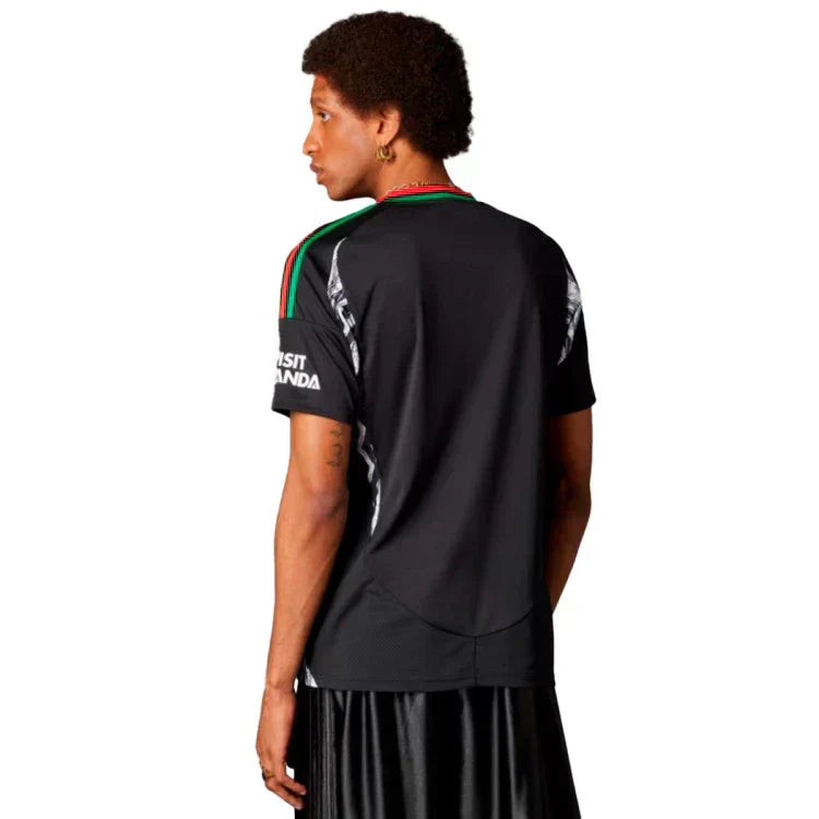 #8 Odegaard Camiseta Arsenal Visitante 2024/2025 - Black