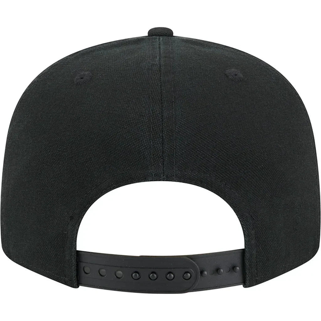 New Era Pittsburgh Pirates Cotton Canvas 9FIFTY Split Panel Trucker Hat