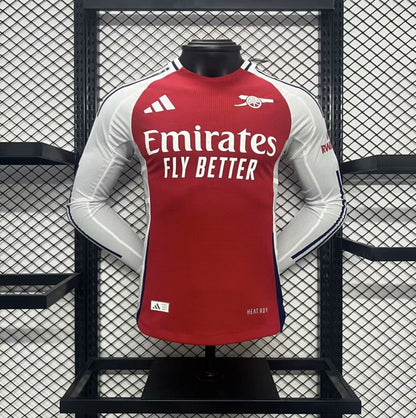 Arsenal Jugador Titular Camiseta 2024/2025 Long Sleeve