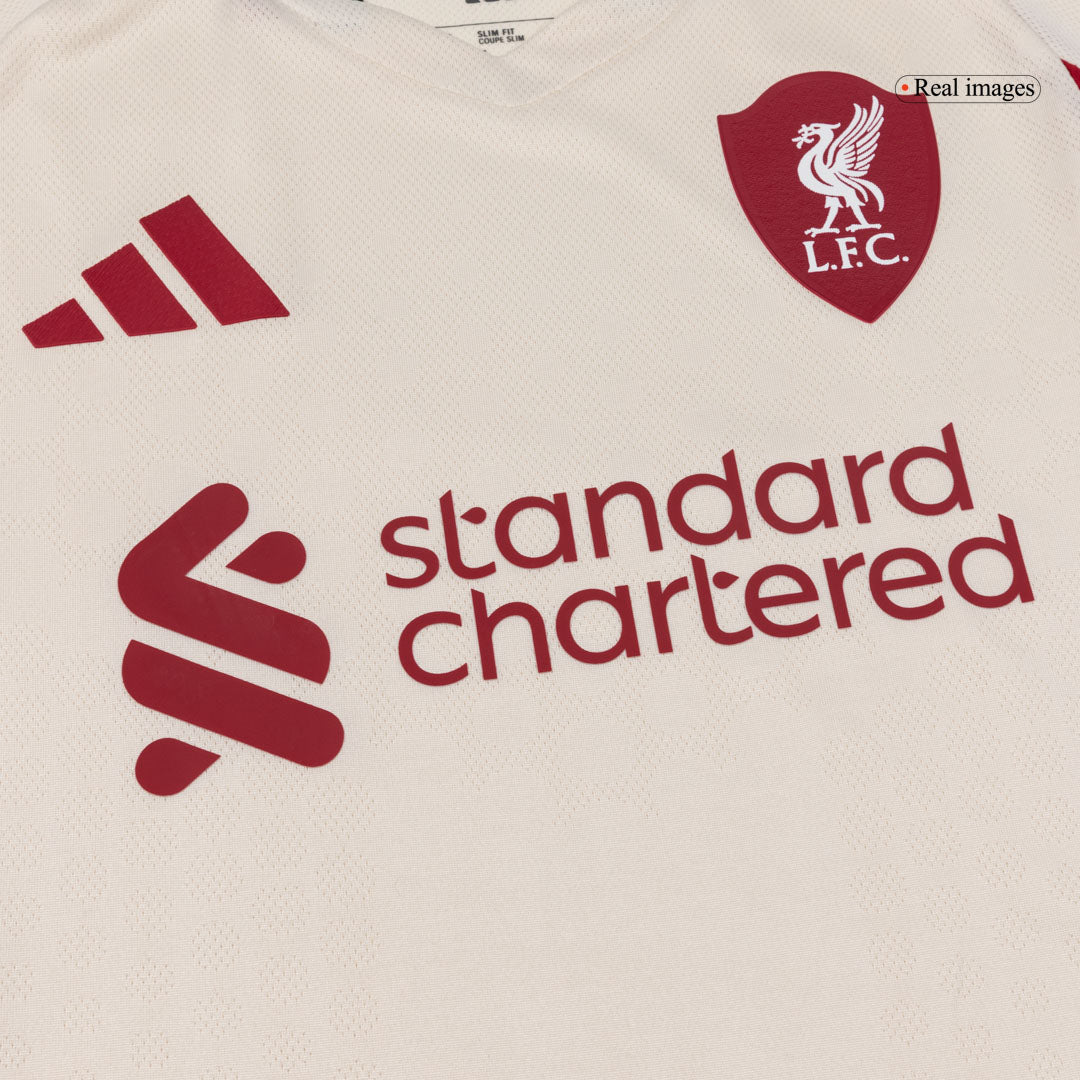 Mens Liverpool Away Jersey 2025/26 - Player Version (Slim Fit)