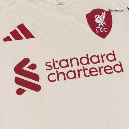 Mens Liverpool Away Jersey 2025/26 - Player Version (Slim Fit)