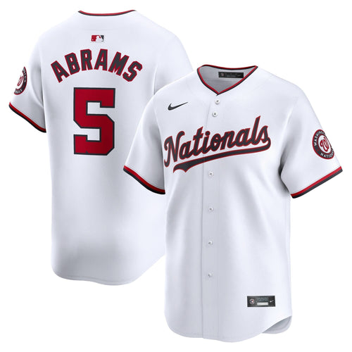 James Wood Washington Nationals Home Jersey - White
