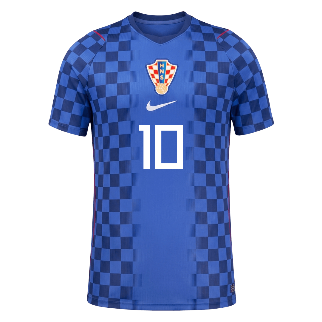 MODRIĆ #10 Mens Croatia World Cup Away Jersey 2026