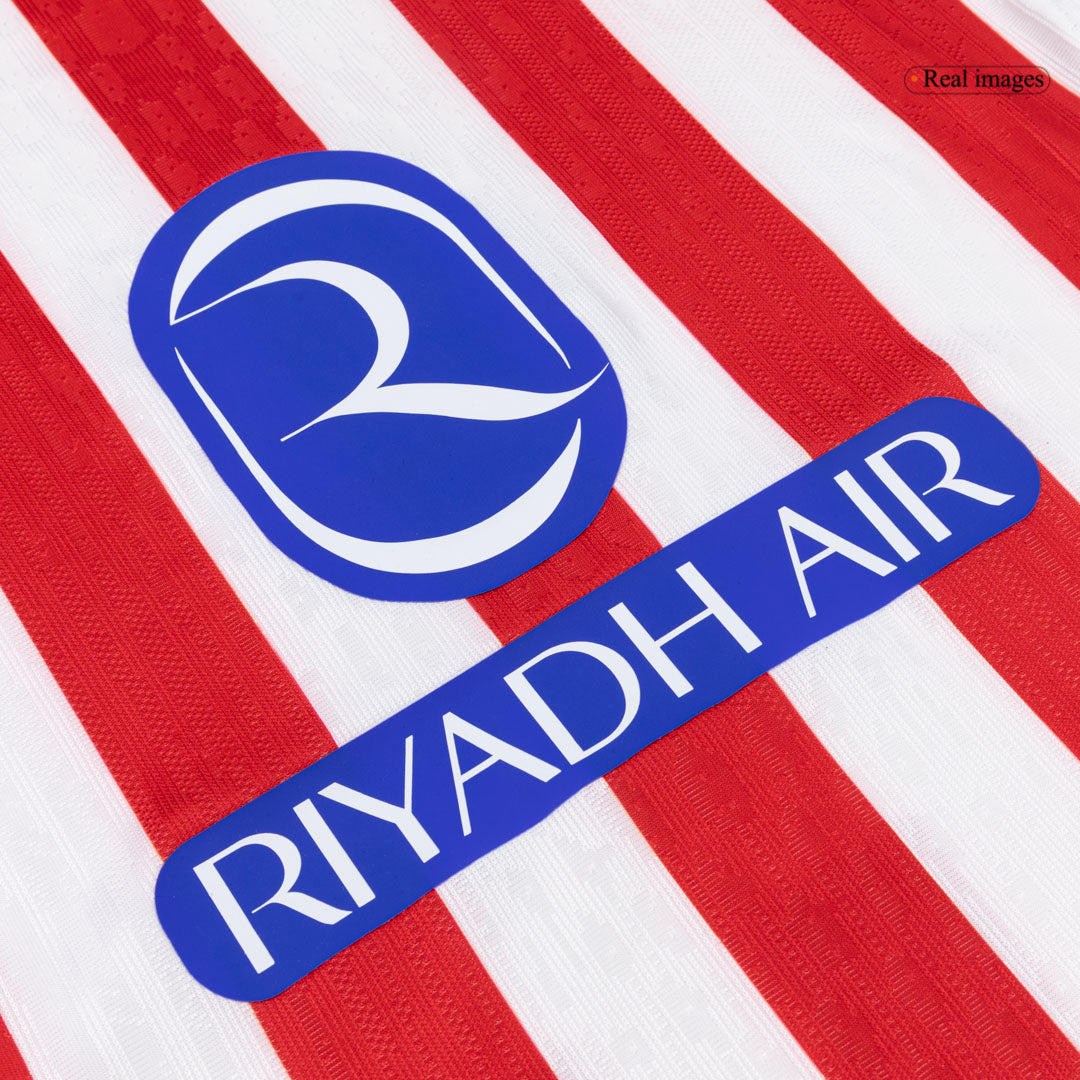 Mens Atletico Madrid Home Jersey 2025/26 - Player Version (Slim Fit)