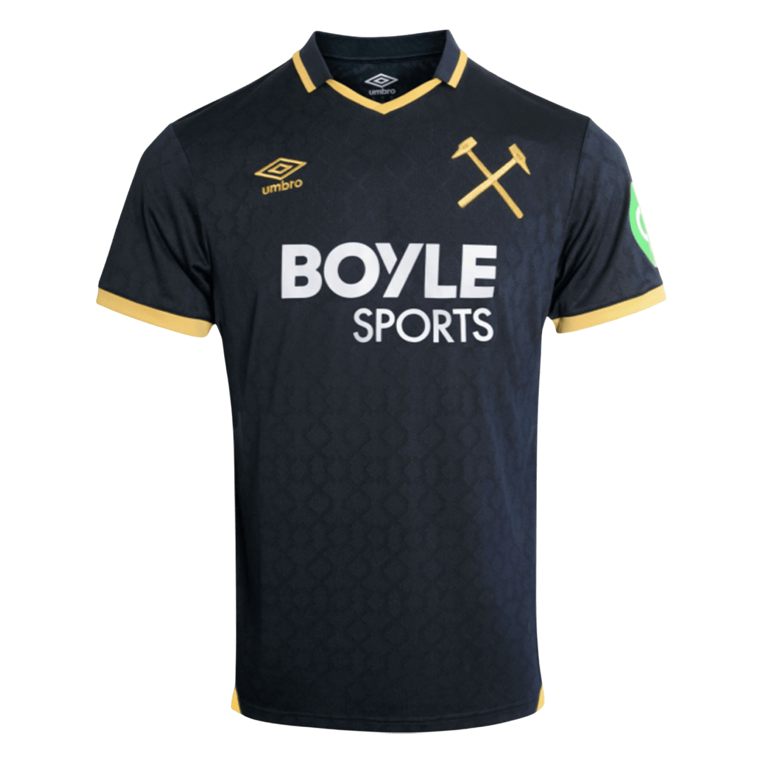 Mens West Ham United Third Jersey 2025/26