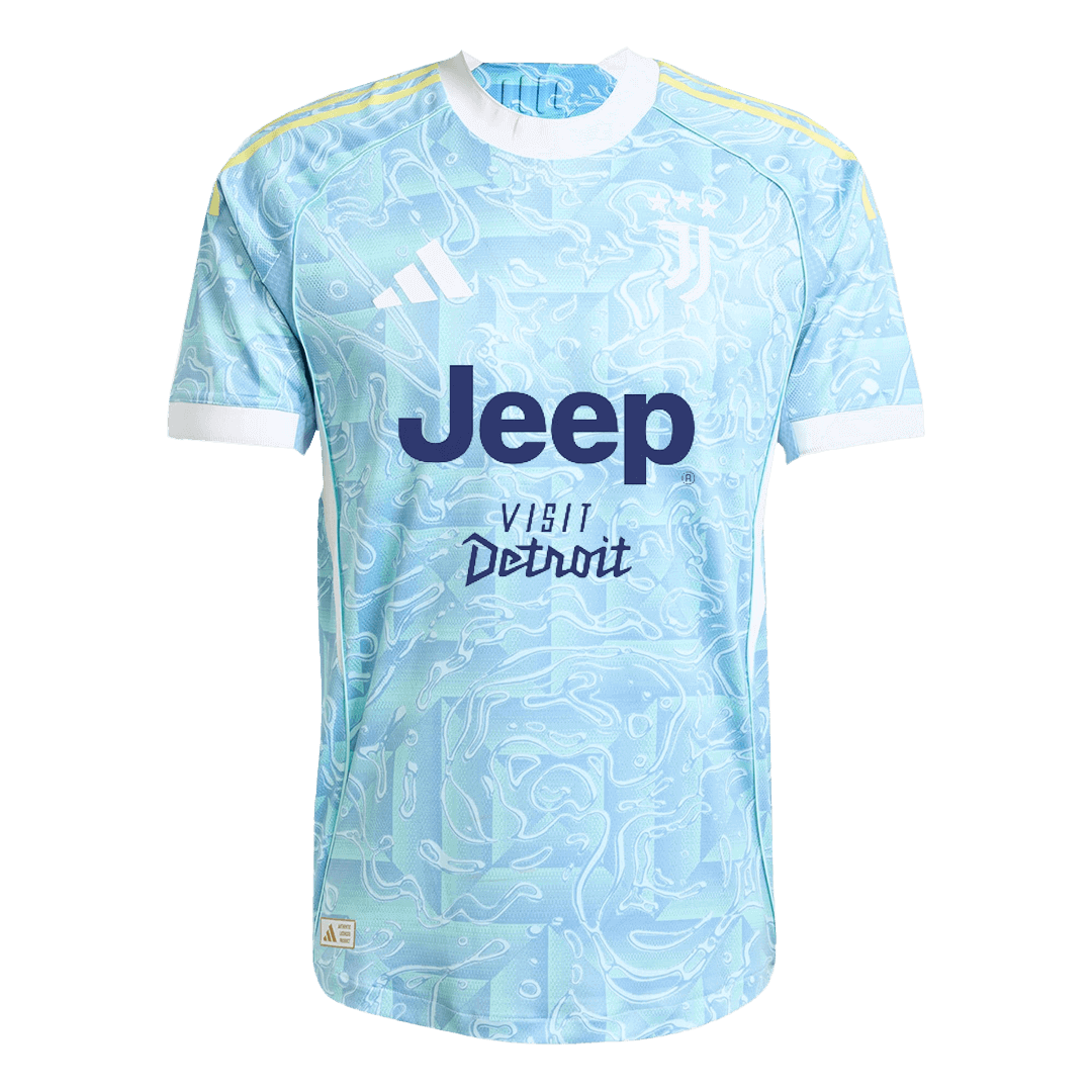 KALULU #15 Mens Juventus Away Jersey 2025/26 - Player Version (Slim Fit)