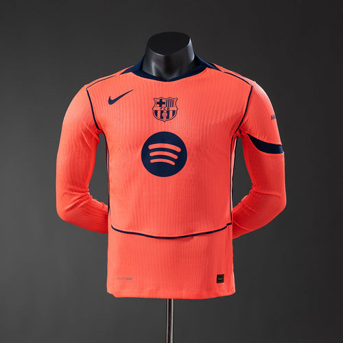 Barcelona 25/26 Third Away Long Sleeve Player Version Jersey
