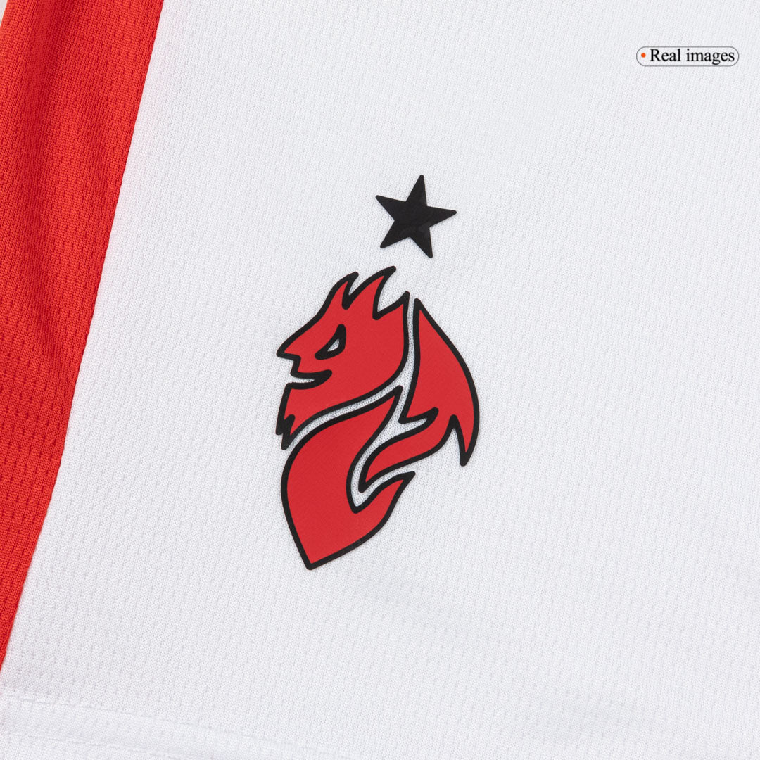 Kids AC Milan Away Full Kit 2025/26