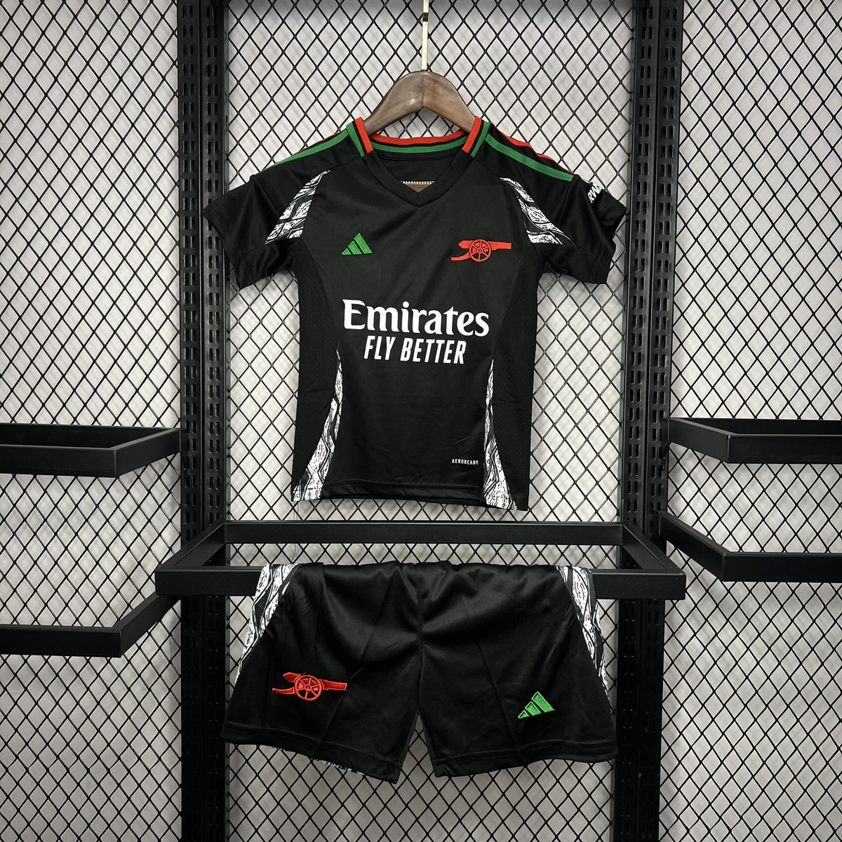 Kids Arsenal Visitante Kit 2024/2025