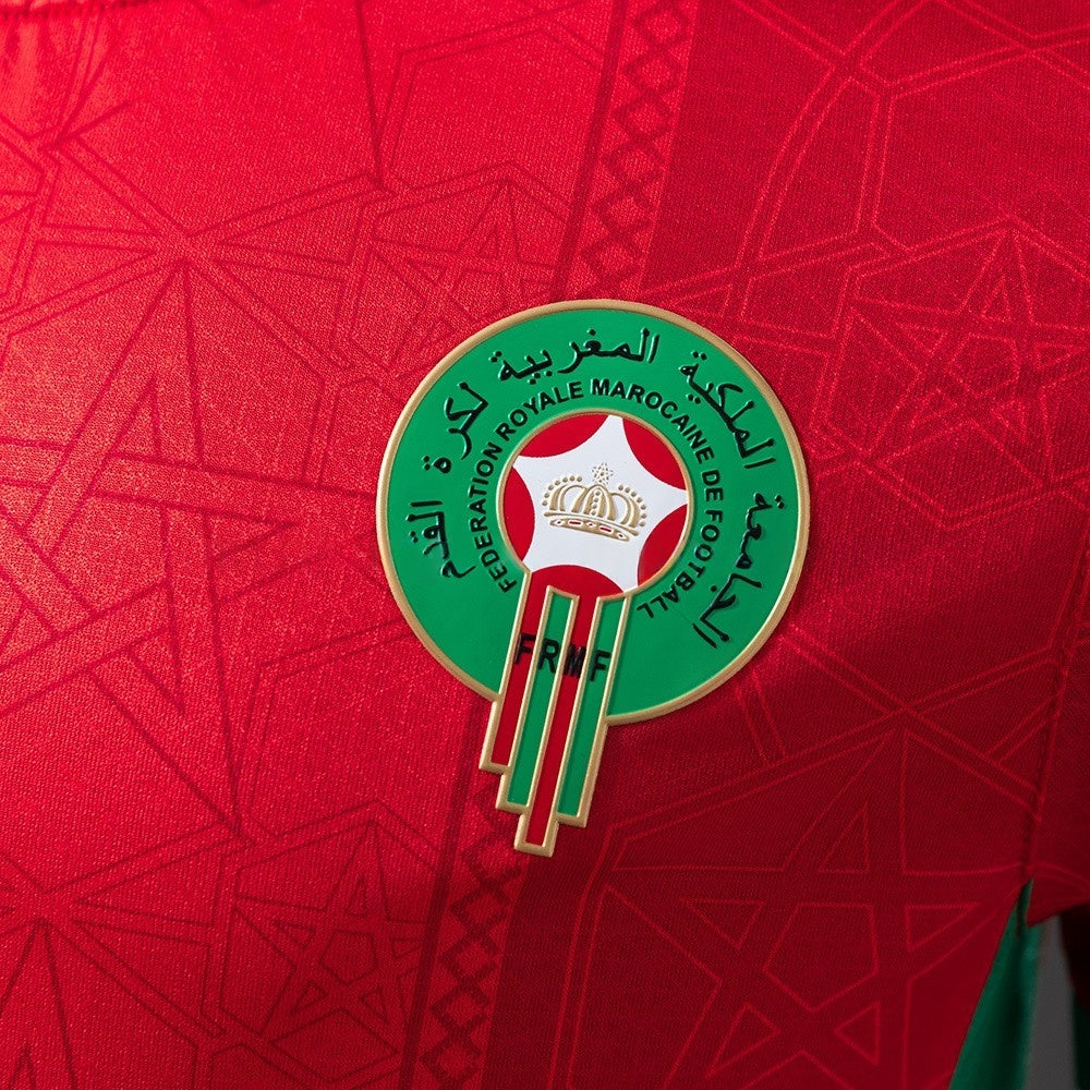 Morocco Jersey 25/26 Home Football Kit Player Version