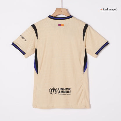 GAVI #6 Mens Barcelona Away Jersey 2025/26 UCL - Player Version (Slim Fit)