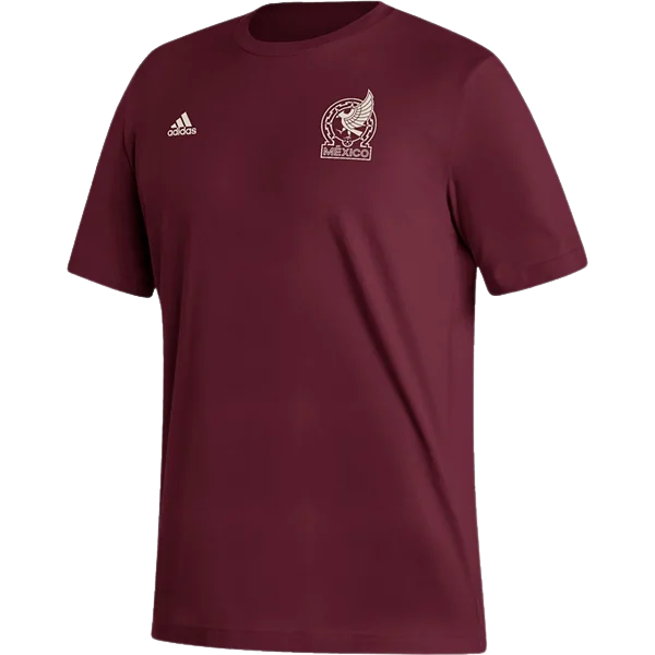 ADIDAS Mexico Spirit T-Shirt 2022 - Maroon