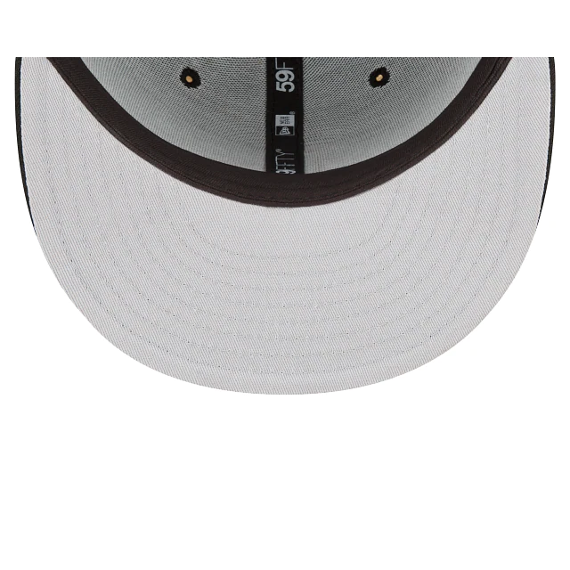 NEW ERA ATLANTA BRAVES 1995 WORLD SERIES SIDE PATCH 59FIFTY FITTED-BLACK/WHITE