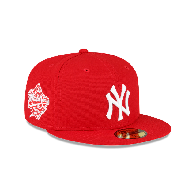 NEW ERA NEW YORK YANKEES 1999 WORLD SERIES SIDE PATCH 59FIFTY FITTED HAT
