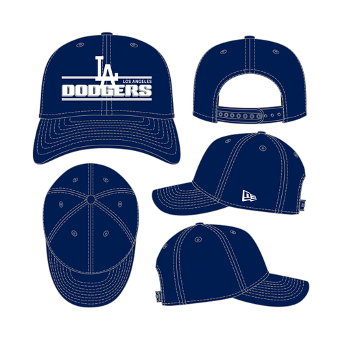 New Era Los Angeles Dodgers Stated 9SEVENTY Stretch-Snap Hat-Royal