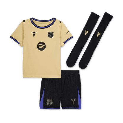 Kobe Bryant  Child Unisex FC Barcelona Away Mini Kit 25/26